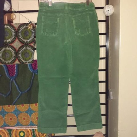 size 10 kelly green cord - Picture 2 of 2